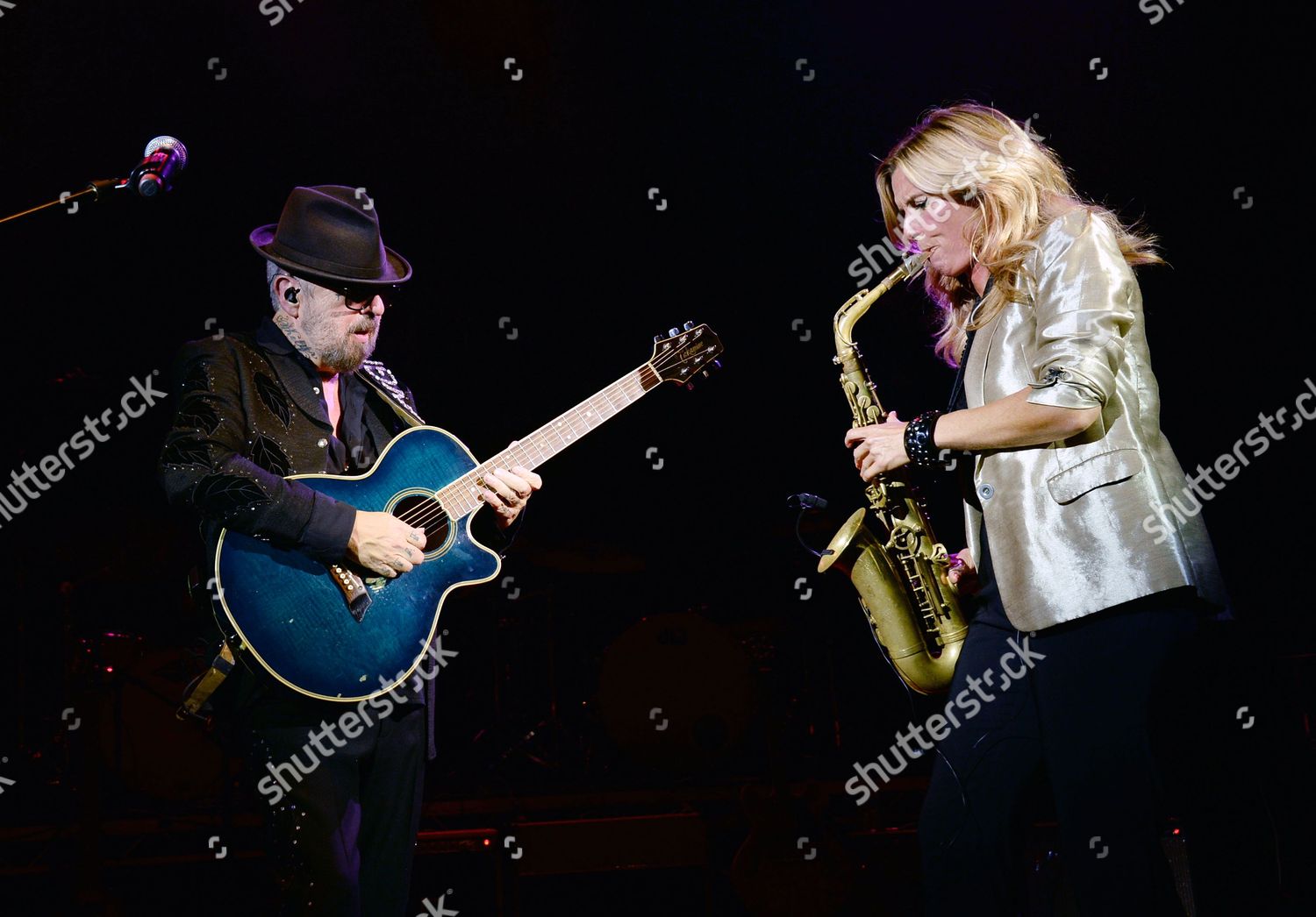 Dave Stewart Candy Dulfer Editorial Stock Photo Stock Image