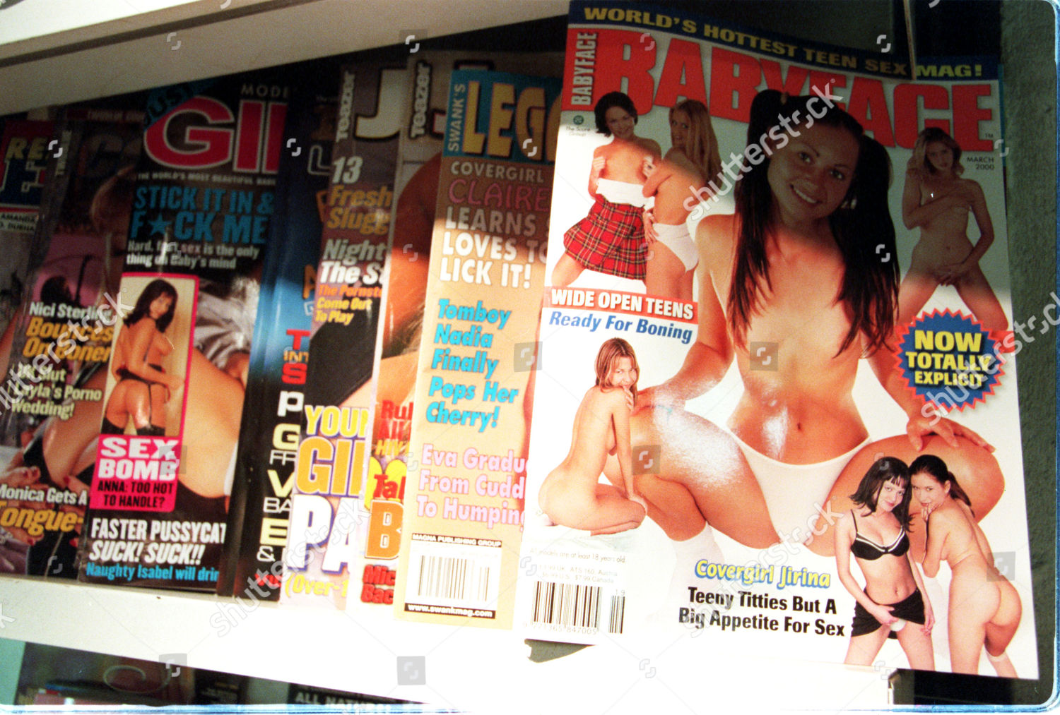 Babyface Porn Magazine - Tube Station Newspaper Shops Stalls That Sell Editorial ...