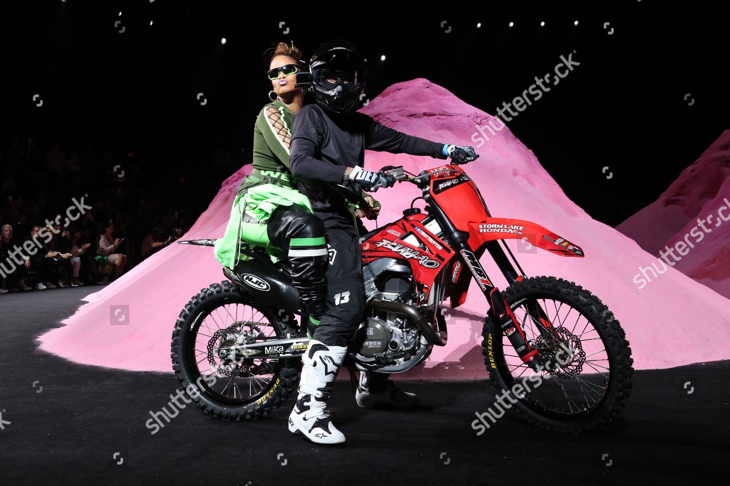 Rihanna On Catwalk Editorial Stock Photo - Stock Image | Shutterstock