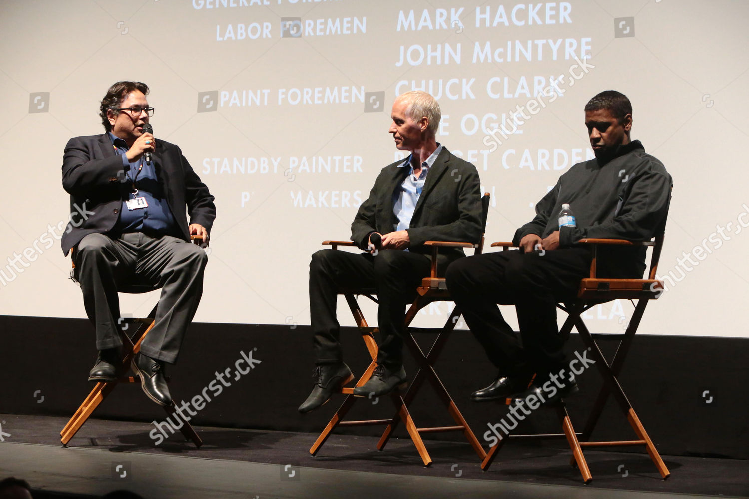 Dan Gilroy Denzel Washington Editorial Stock Photo Stock Image