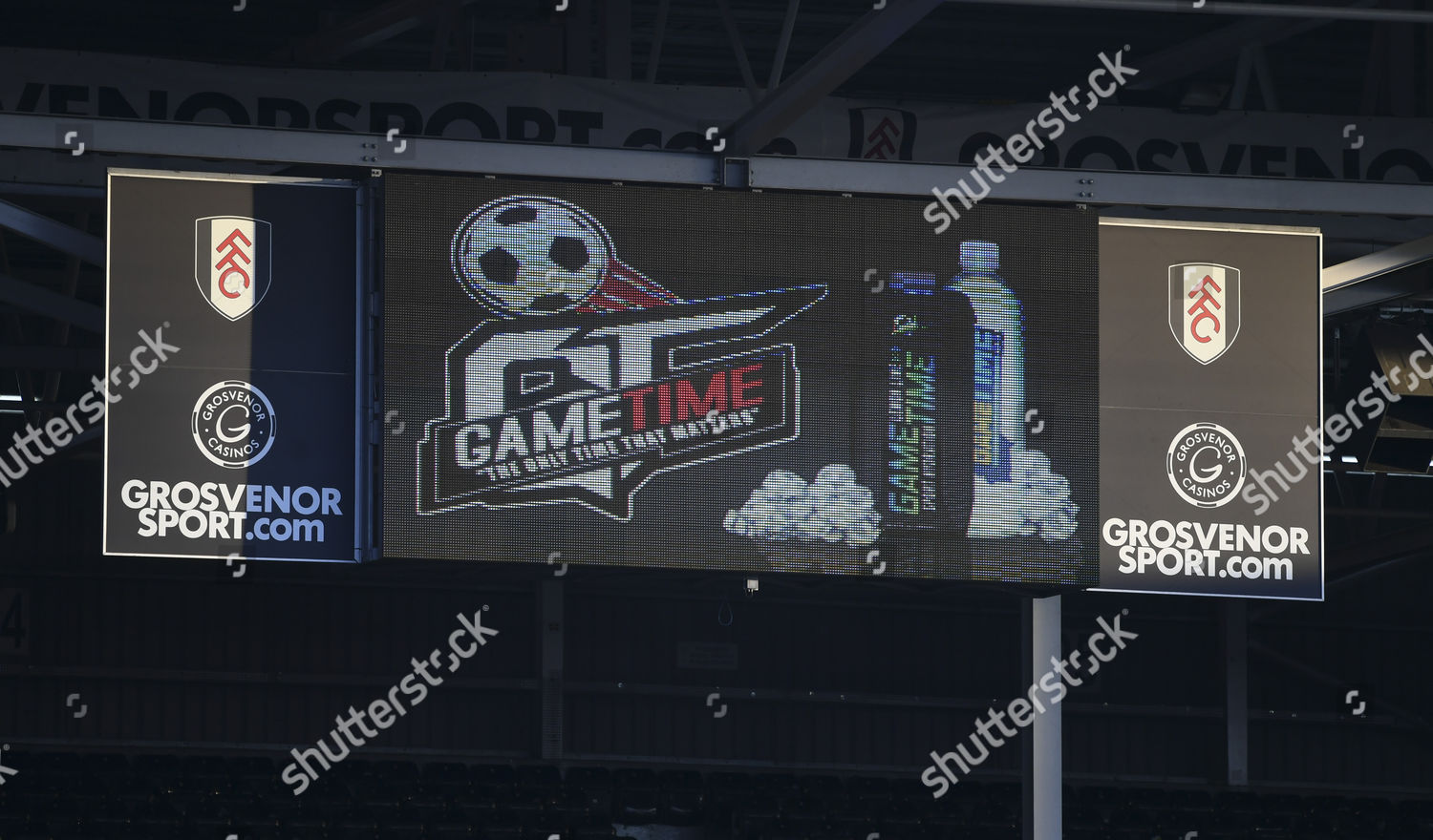 Big Screen Gametime Editorial Stock Photo Stock Image Shutterstock