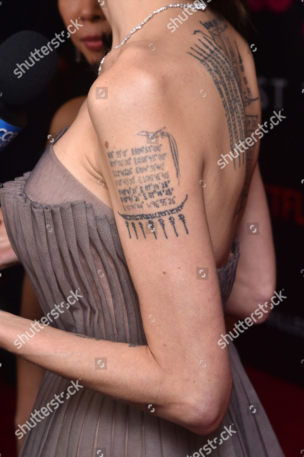 angelina jolie shoulder tattoo