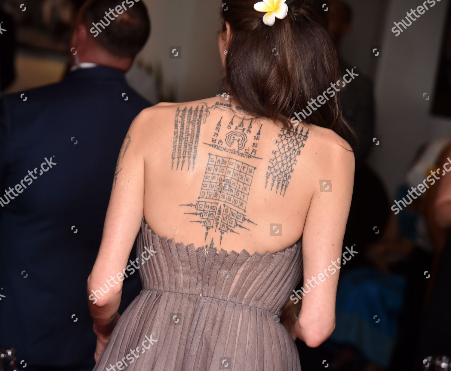 Angelina Jolie Tattoos Editorial Stock Photo - Stock Image | Shutterstock