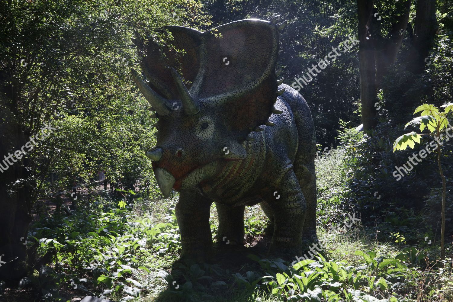Dinosaur Trail Knebworth House Gardens Editorial Stock Photo Stock