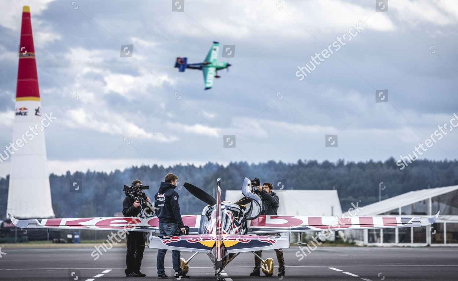 Plane Seen Before Red Bull Air Race Editorial Stock Photo Stock Image Shutterstock