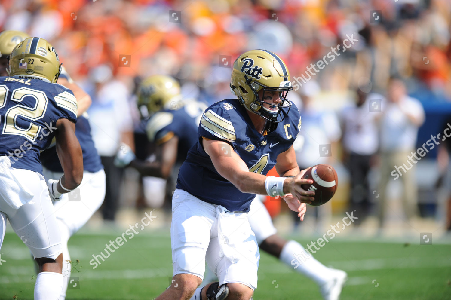 Th 4 Max Browne During Pitt Editorial Stock Photo - Stock Image ...