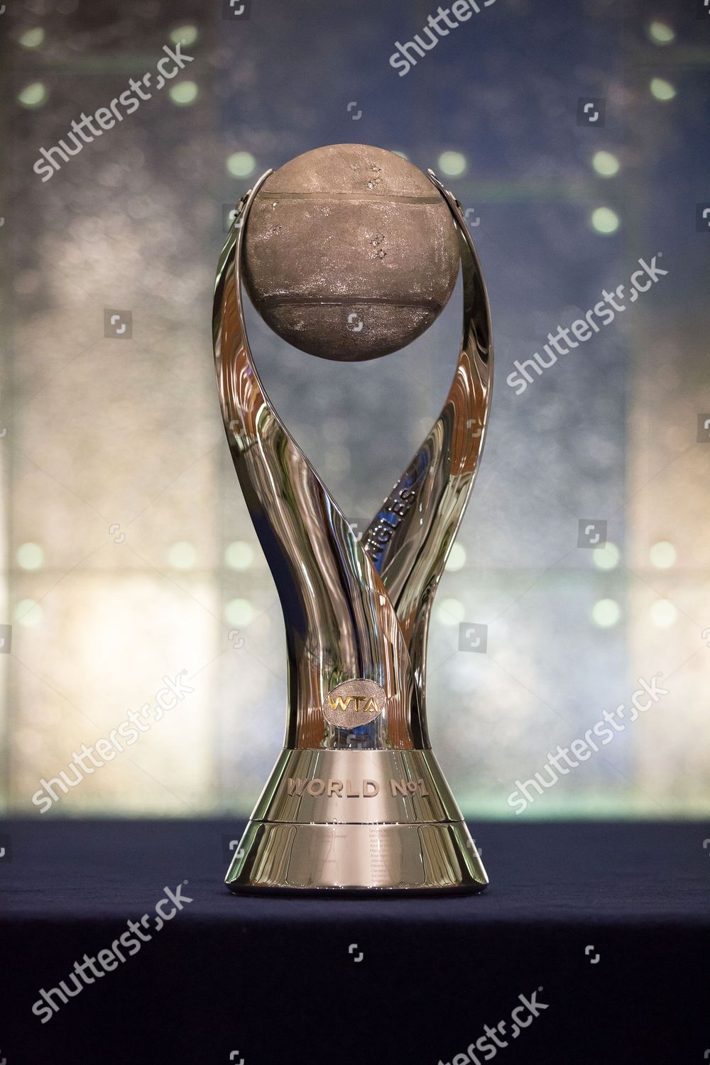 Wta World No 1 Trophy Spanish Tennis Editorial Stock Photo Stock Image Shutterstock