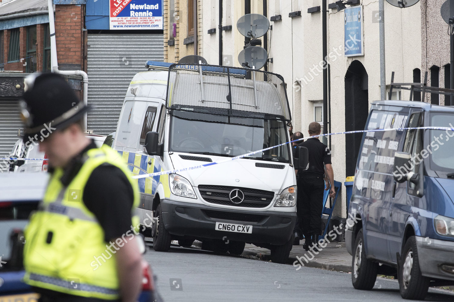 Police Seen Entering House Jeffrey Street Editorial Stock Photo - Stock ...