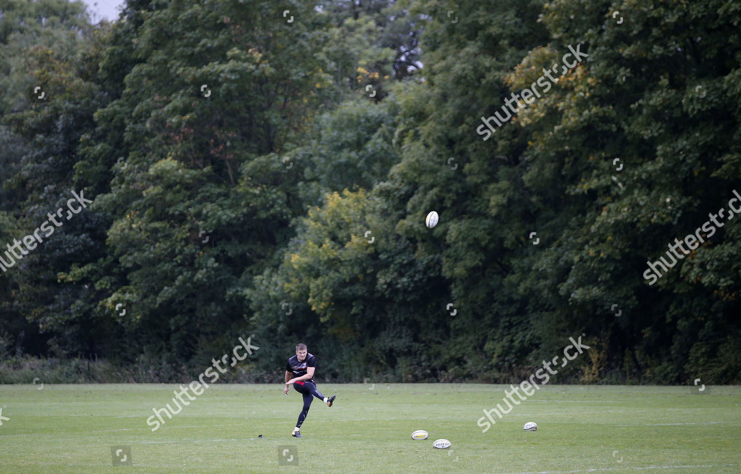 Owen Farrell Practices His Kicking Editorial Stock Photo Stock Image Shutterstock