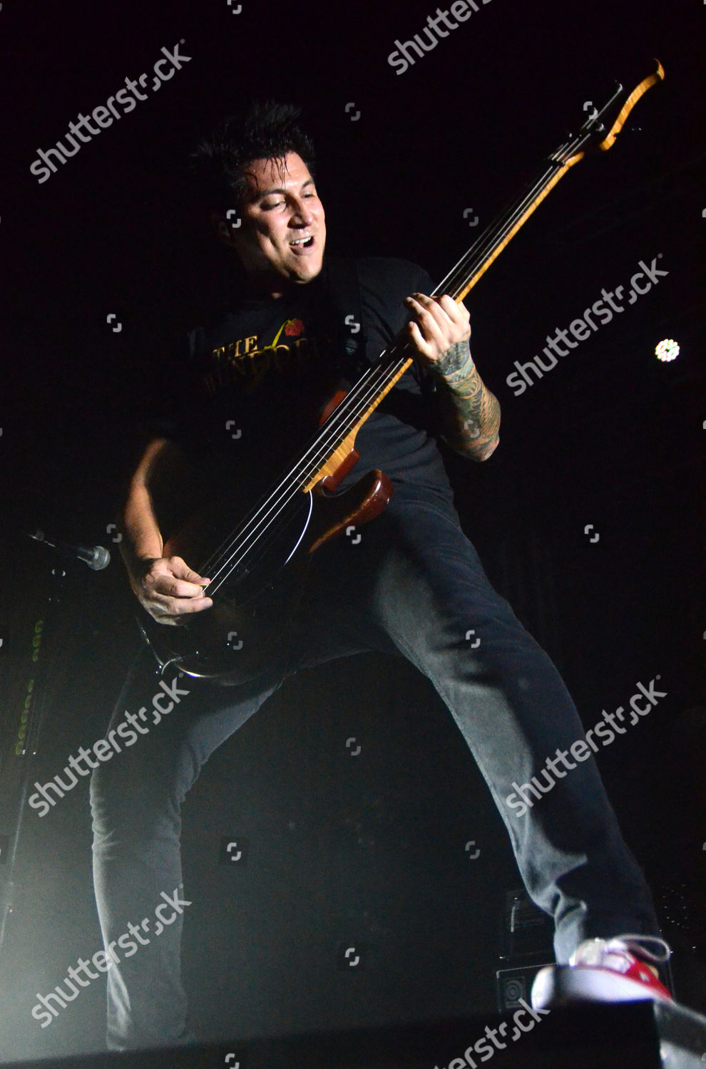 Bassist Jaime Preciado Band Pierce Veil Editorial Stock Photo - Stock ...