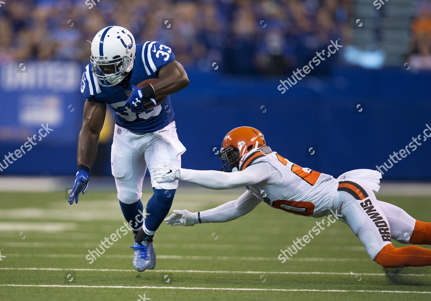Indianapolis Colts Running Back Robert Turbin Editorial Stock Photo