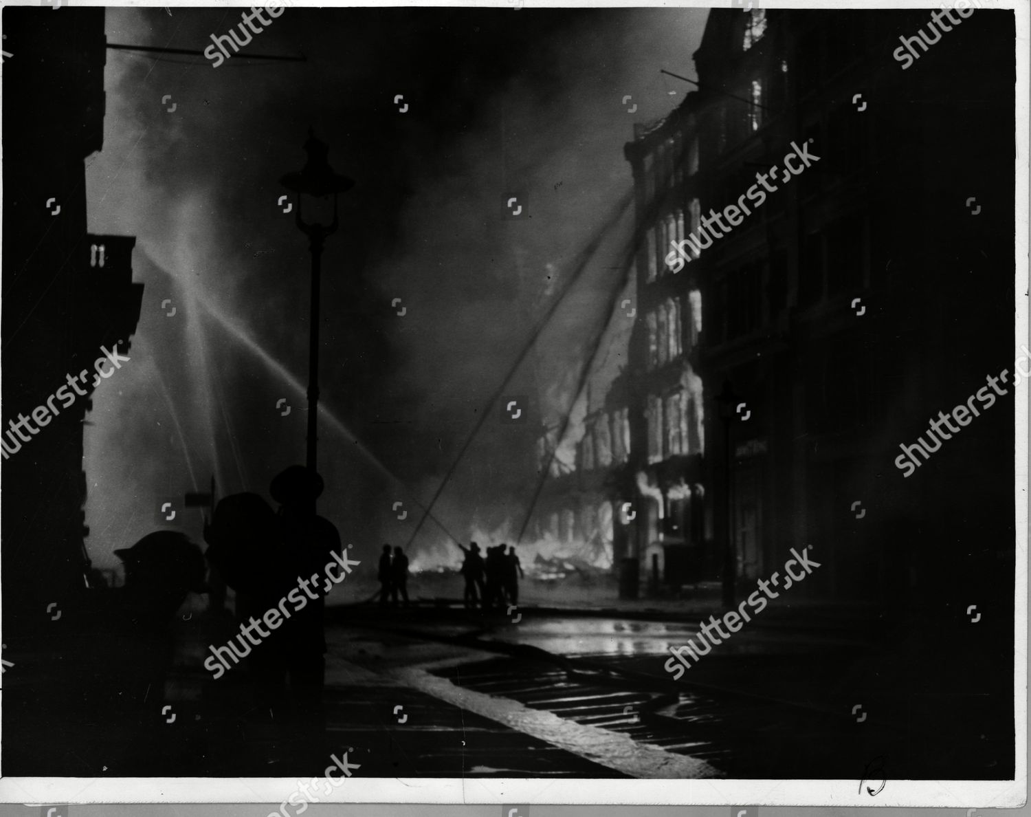 German Air Raids On London 1941 Editorial Stock Photo - Stock Image ...