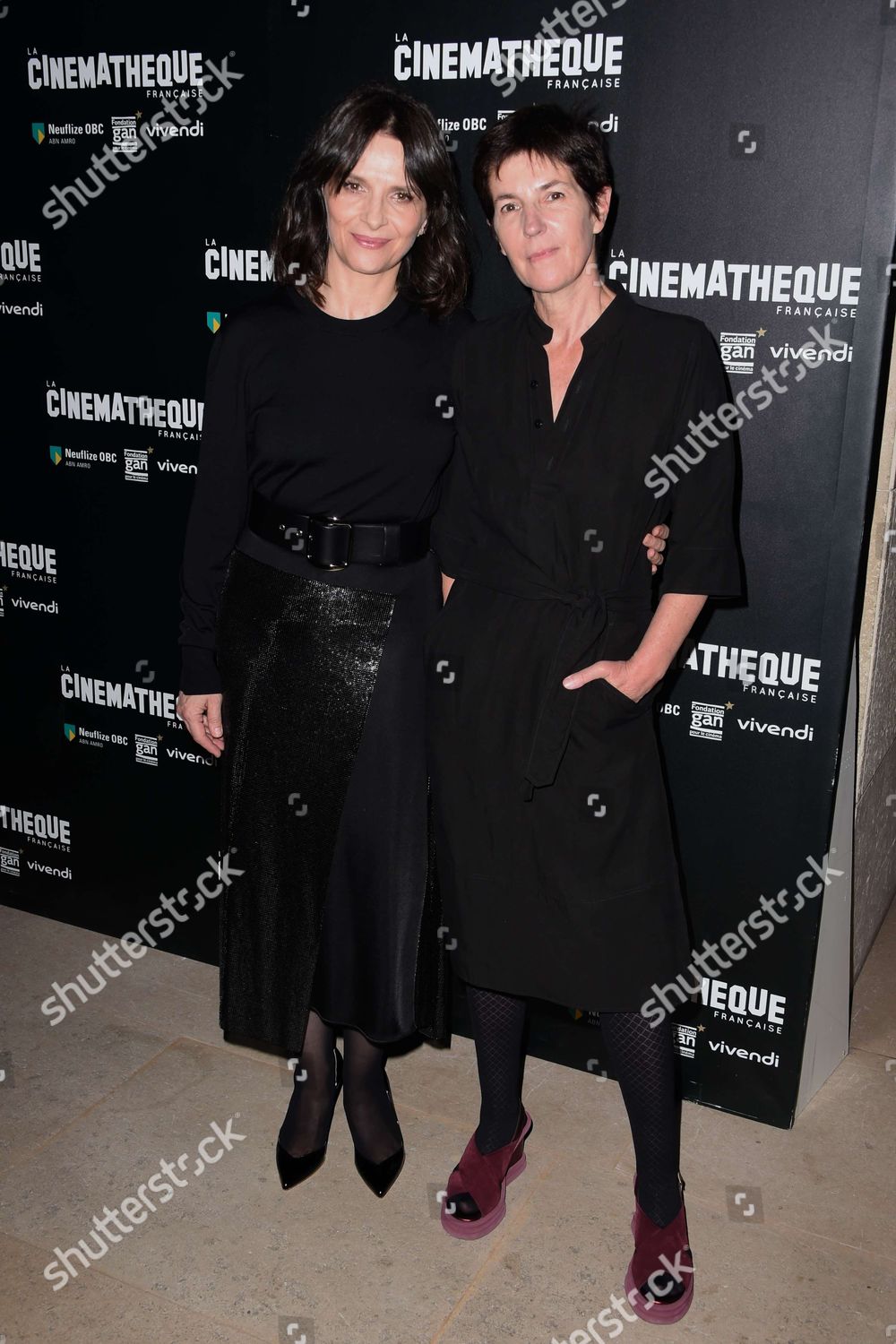 Juliette Binoche Coscriptwriter Christine Angot Editorial Stock Photo ...