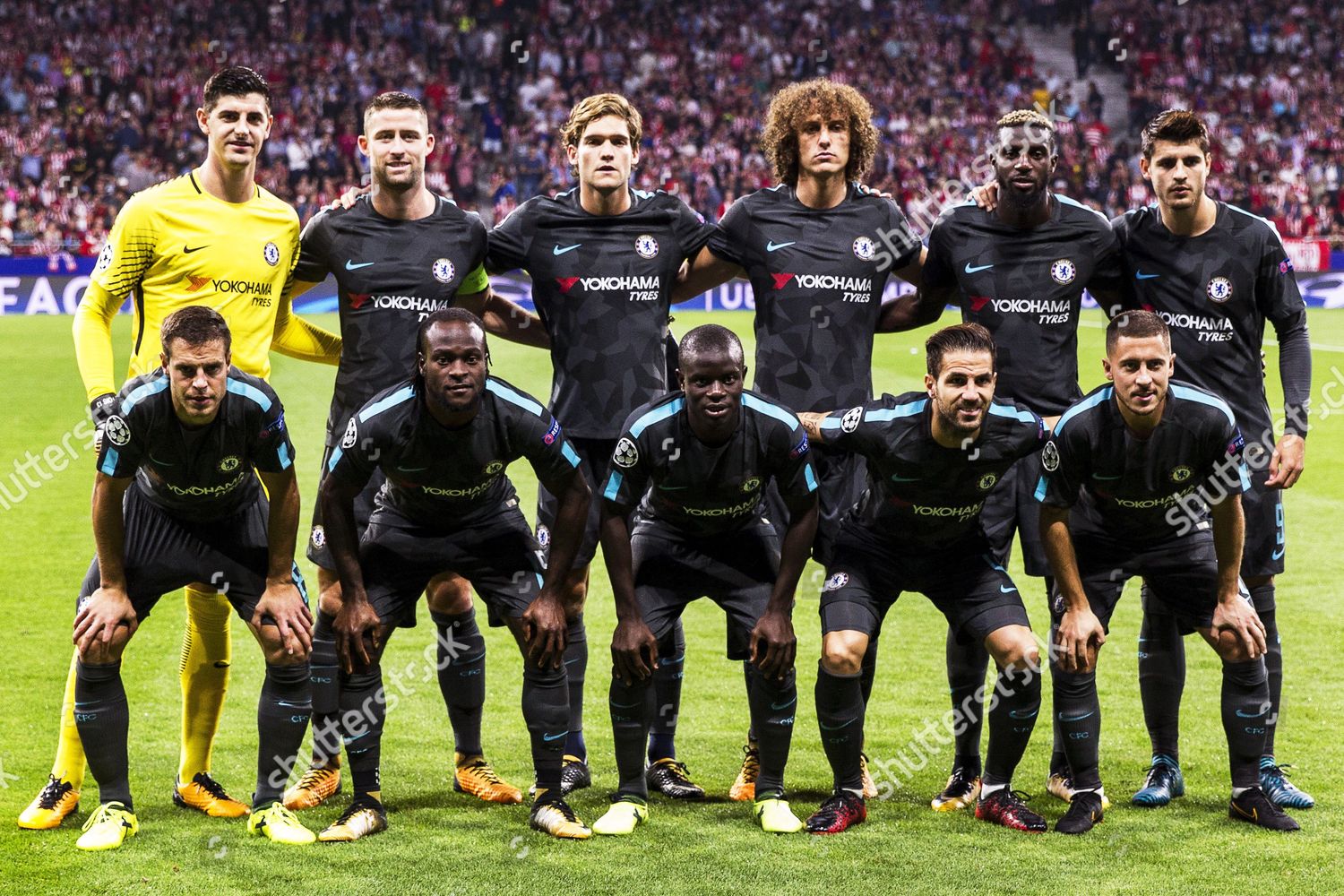 Chelsea Players Line Uefa Champions League Group Editorial Stock Photo Stock Image Shutterstock