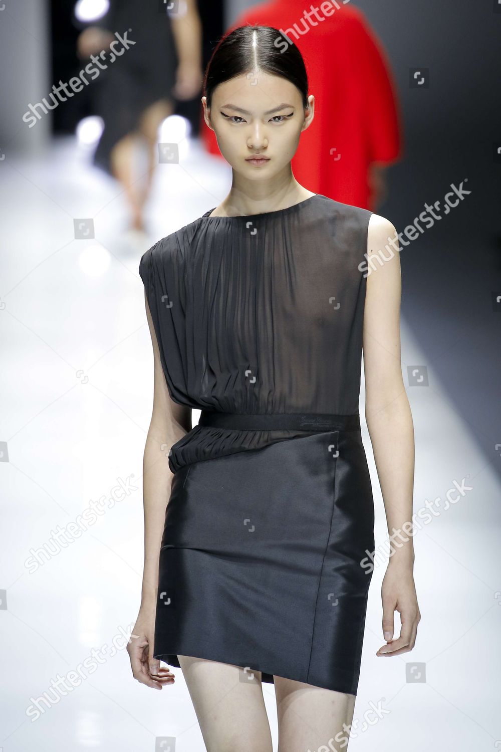 He Cong On Catwalk Editorial Stock Photo - Stock Image | Shutterstock