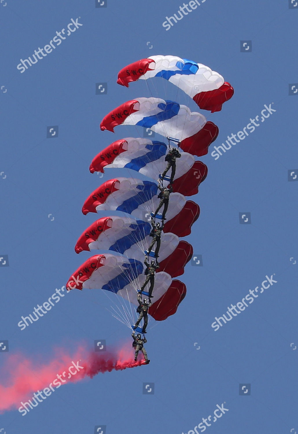 Soldiers Special Warfare Command Stage Parachute Editorial Stock Photo ...