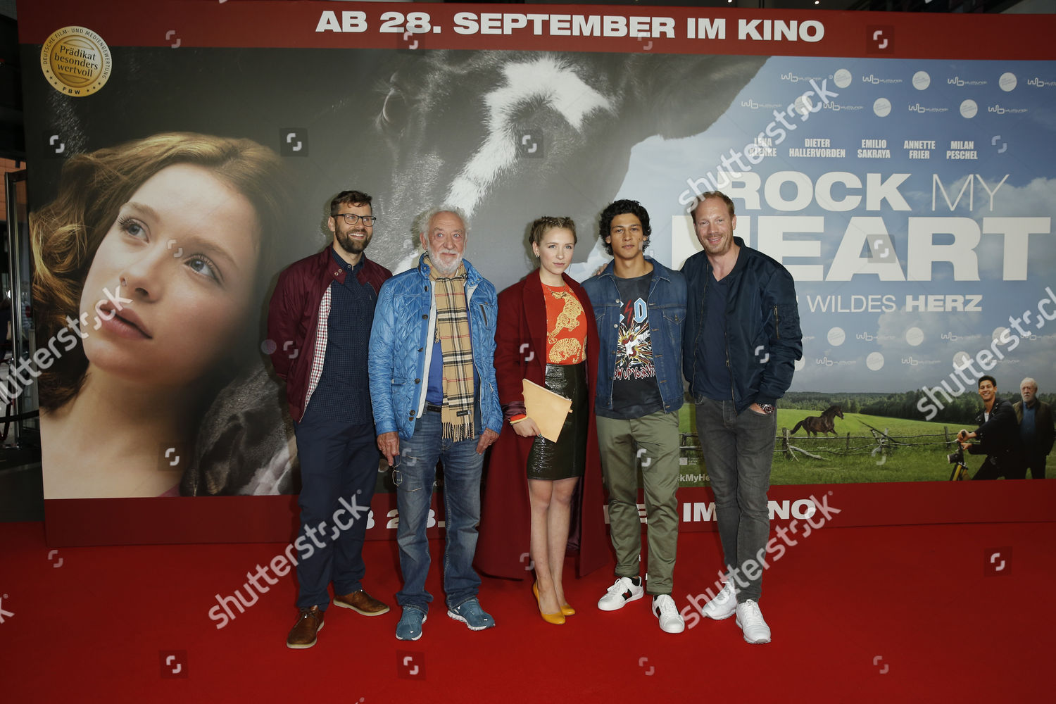 Hanno Olderdissen Dieter Hallervorden Anna Lena Editorial Stock Photo