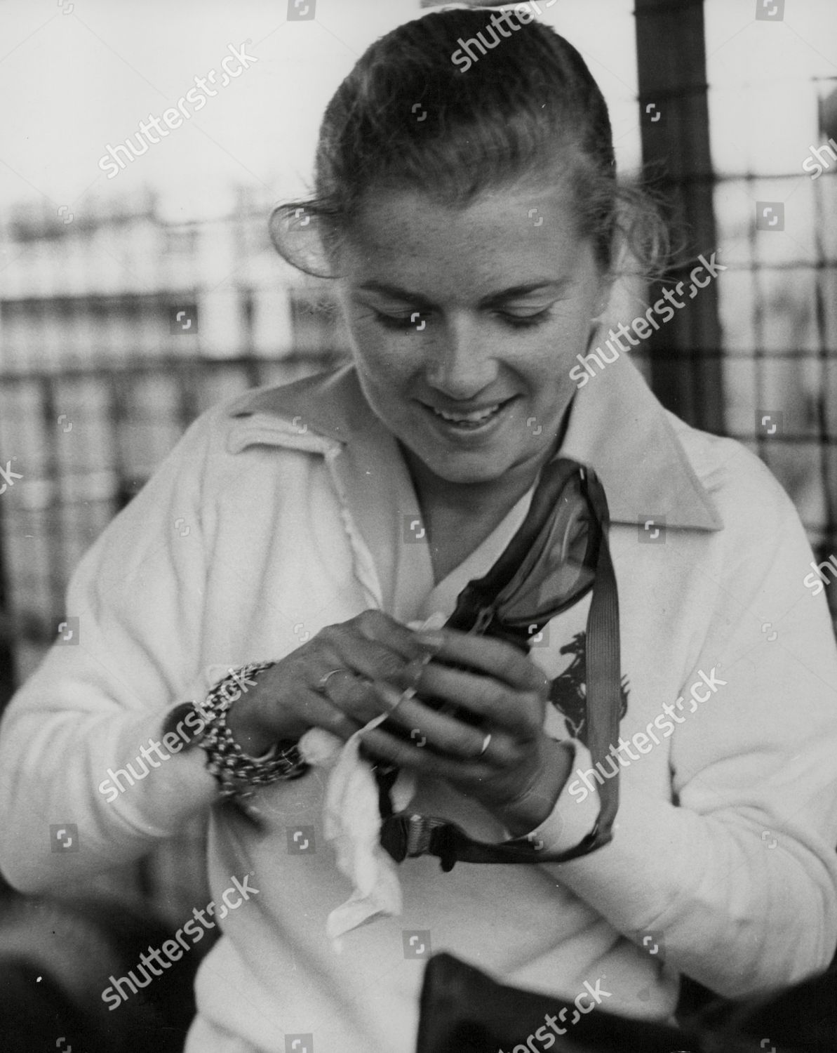 Louise Collins Actress Wife Racing Driver Peter Editorial Stock Photo Stock Image Shutterstock