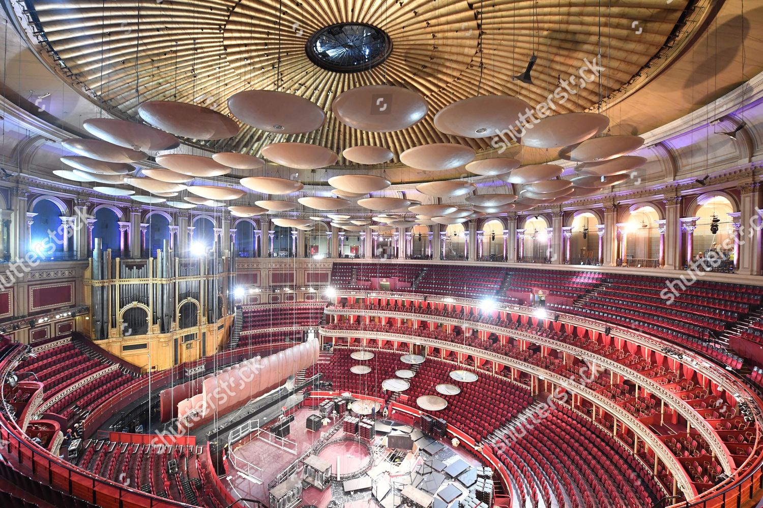 Royal Albert Hall Safety Checks Insurance Checks Editorial Stock