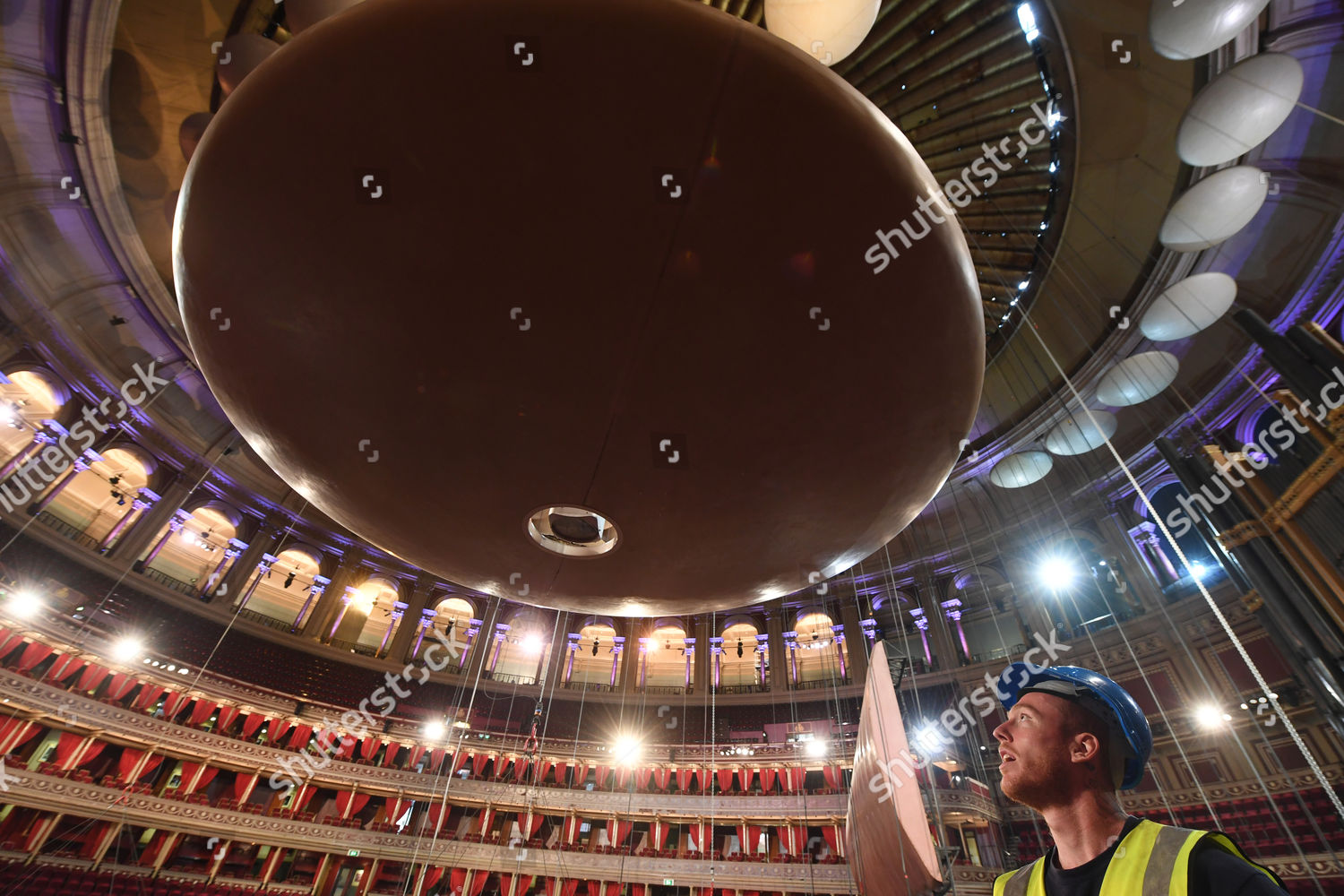 Royal Albert Hall Safety Checks Servicing Electric Editorial Stock