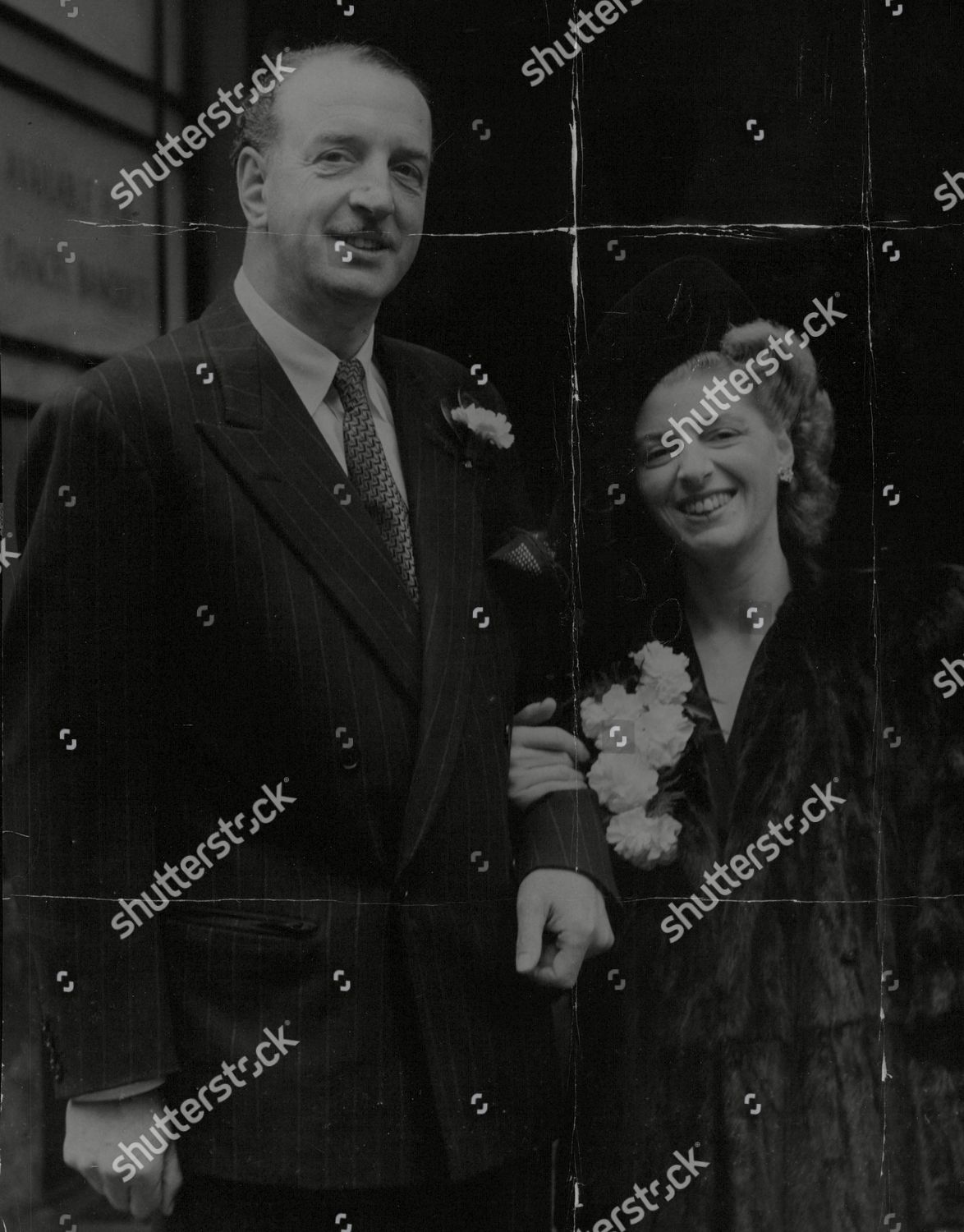 Wedding Musical Conductor Reginald Burston Miss Editorial Stock Photo ...