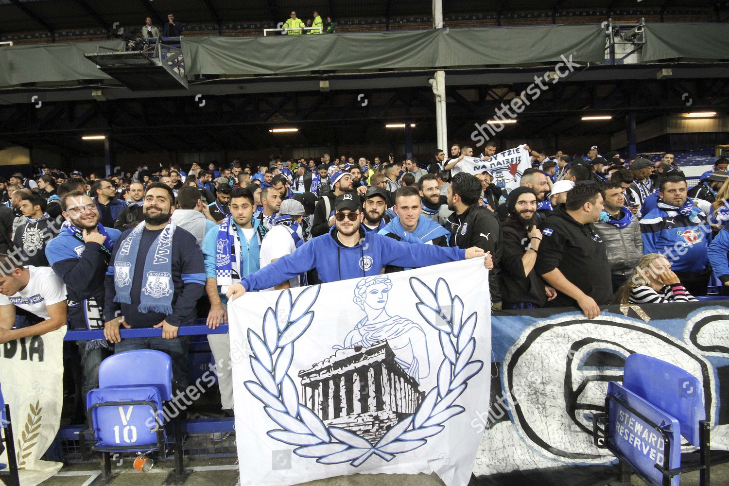 Apollon Limassol Fans Arrive League Stock Photo - Stock Image Shutterstock