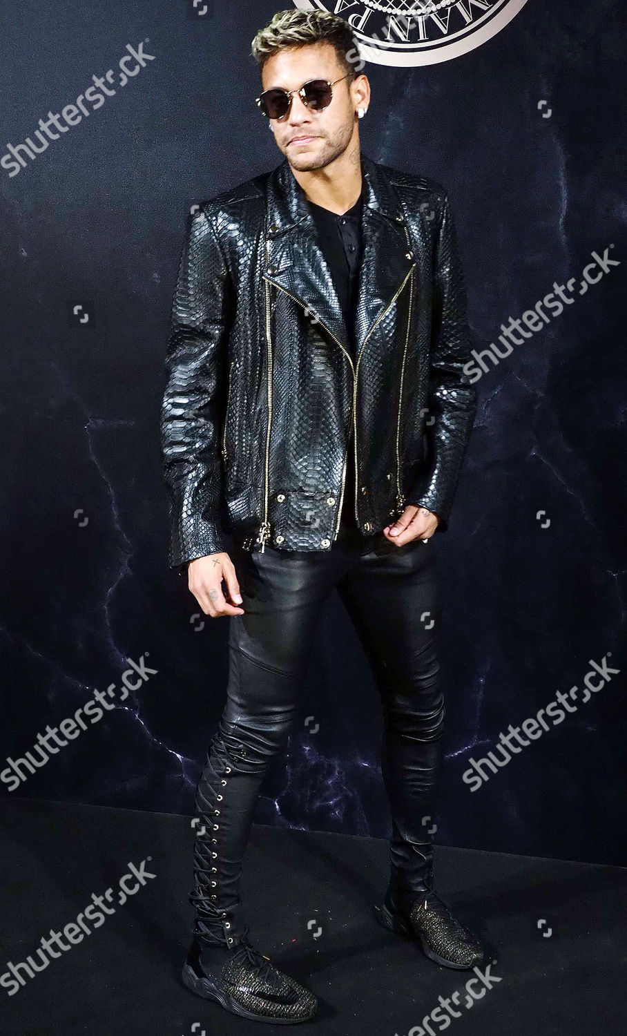 neymar leather jacket