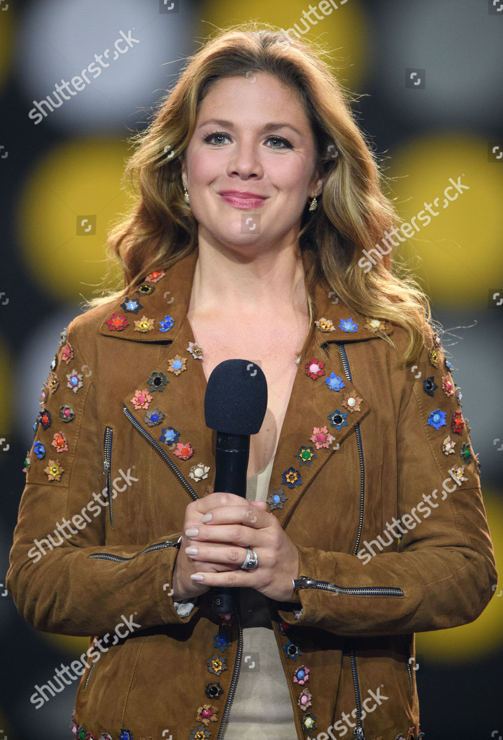 Sophie Gregoire Trudeau Onstage During Closing Editorial Stock Photo