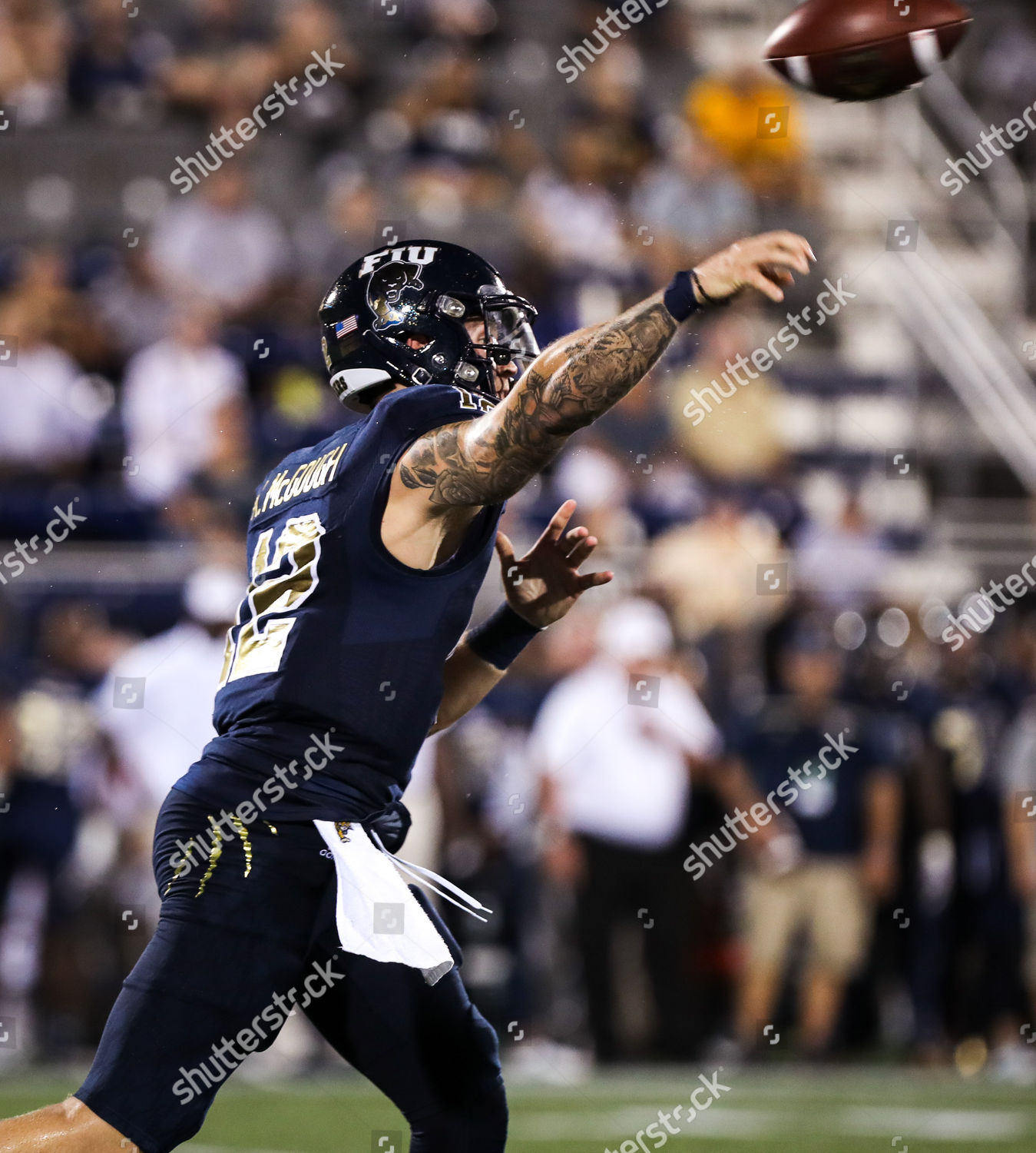 Fiu Panthers Quarterback Alex Mcgough 12 Editorial Stock Photo   Stock