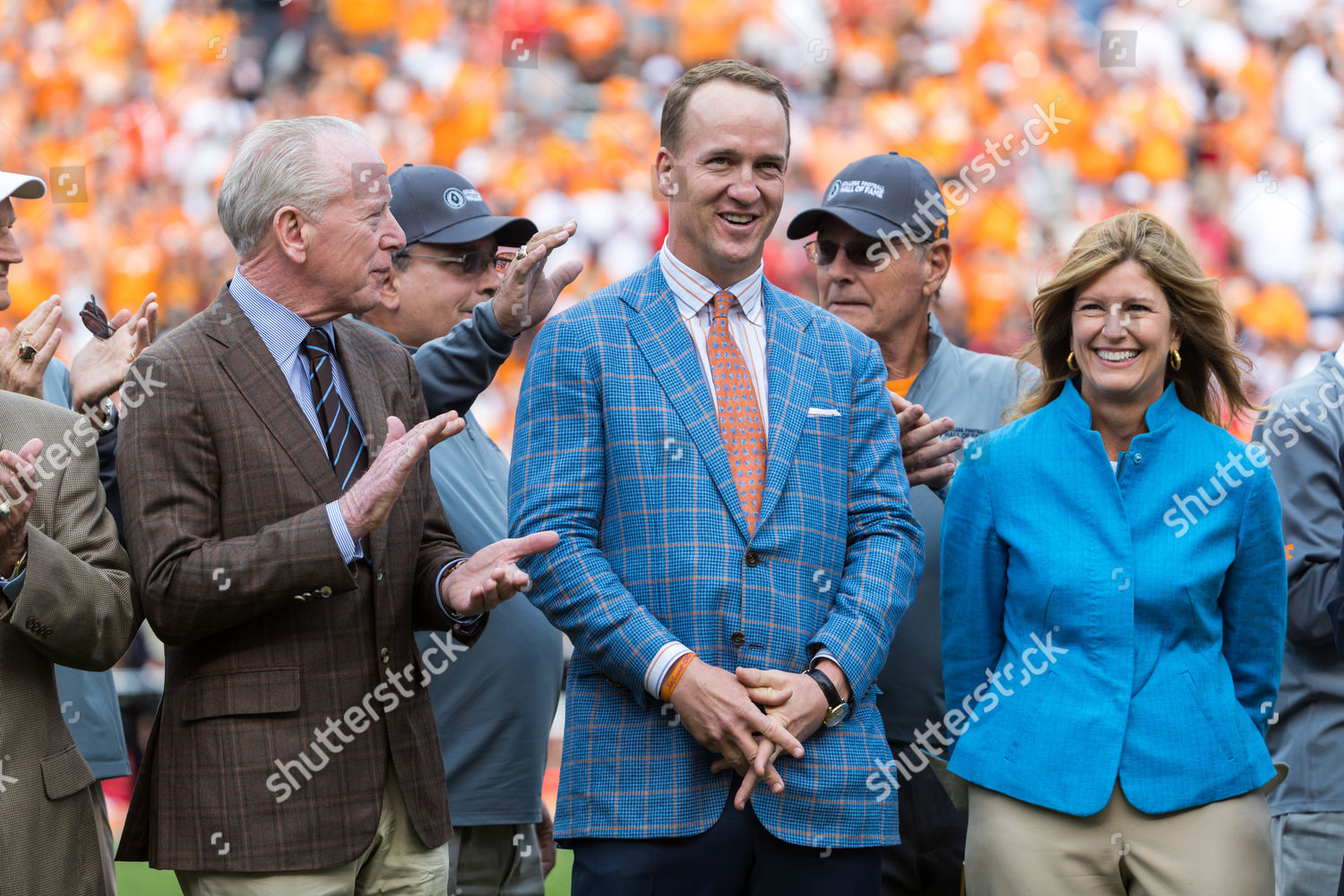 Peyton Manning Standing Next His Dad Editorial Stock Photo - Stock ...