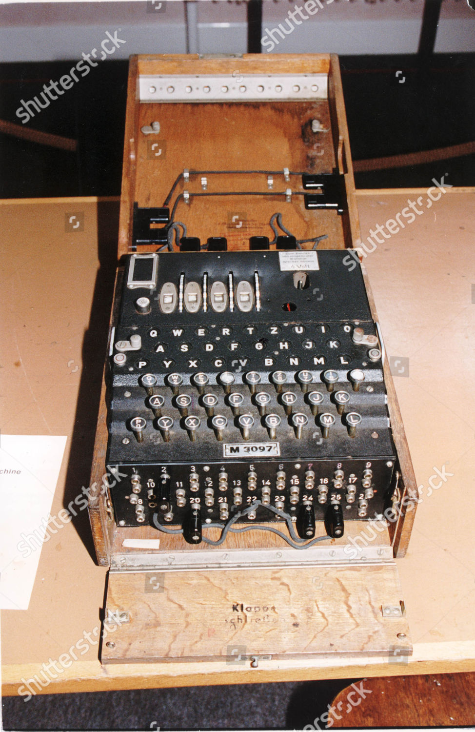 Enigma Code Breaking Machine 4 Code Control Editorial Stock Photo Stock Image Shutterstock