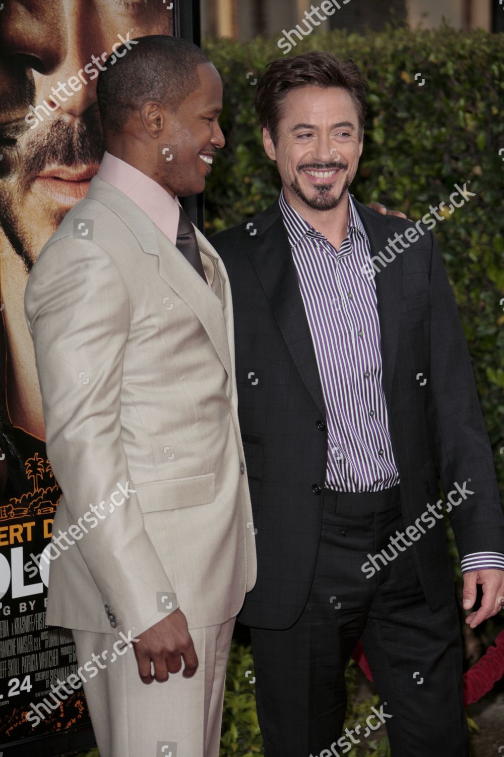 Jamie Foxx Robert Downey Jr Editorial Stock Photo Stock Image