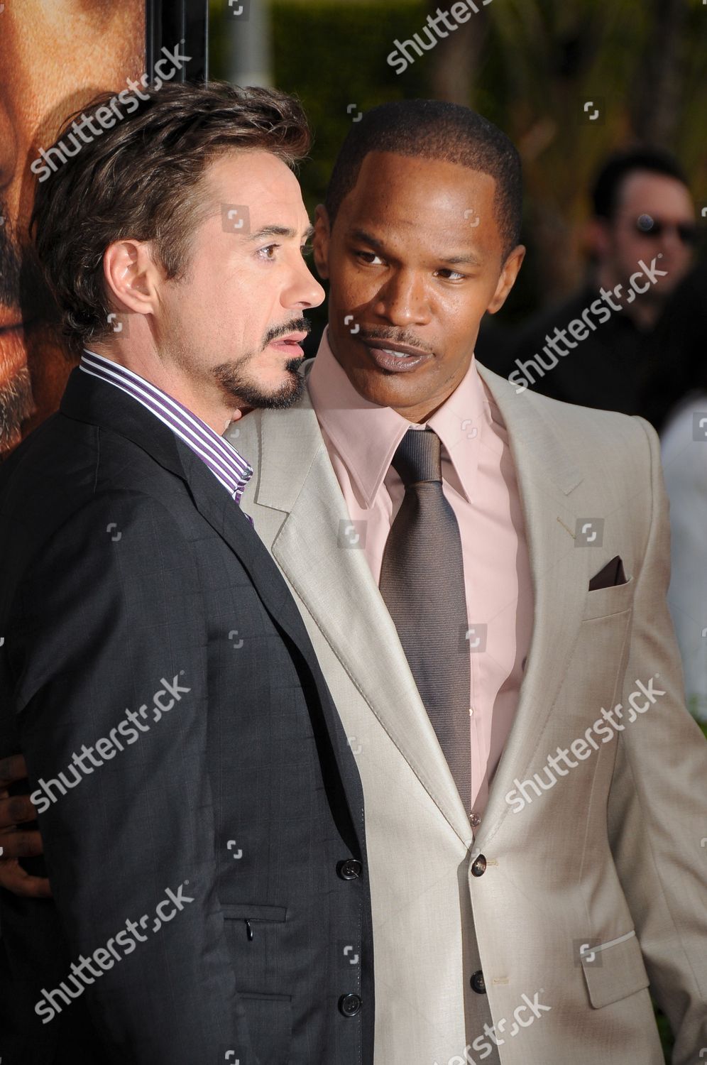 Jamie Foxx Robert Downey Jr Editorial Stock Photo Stock Image