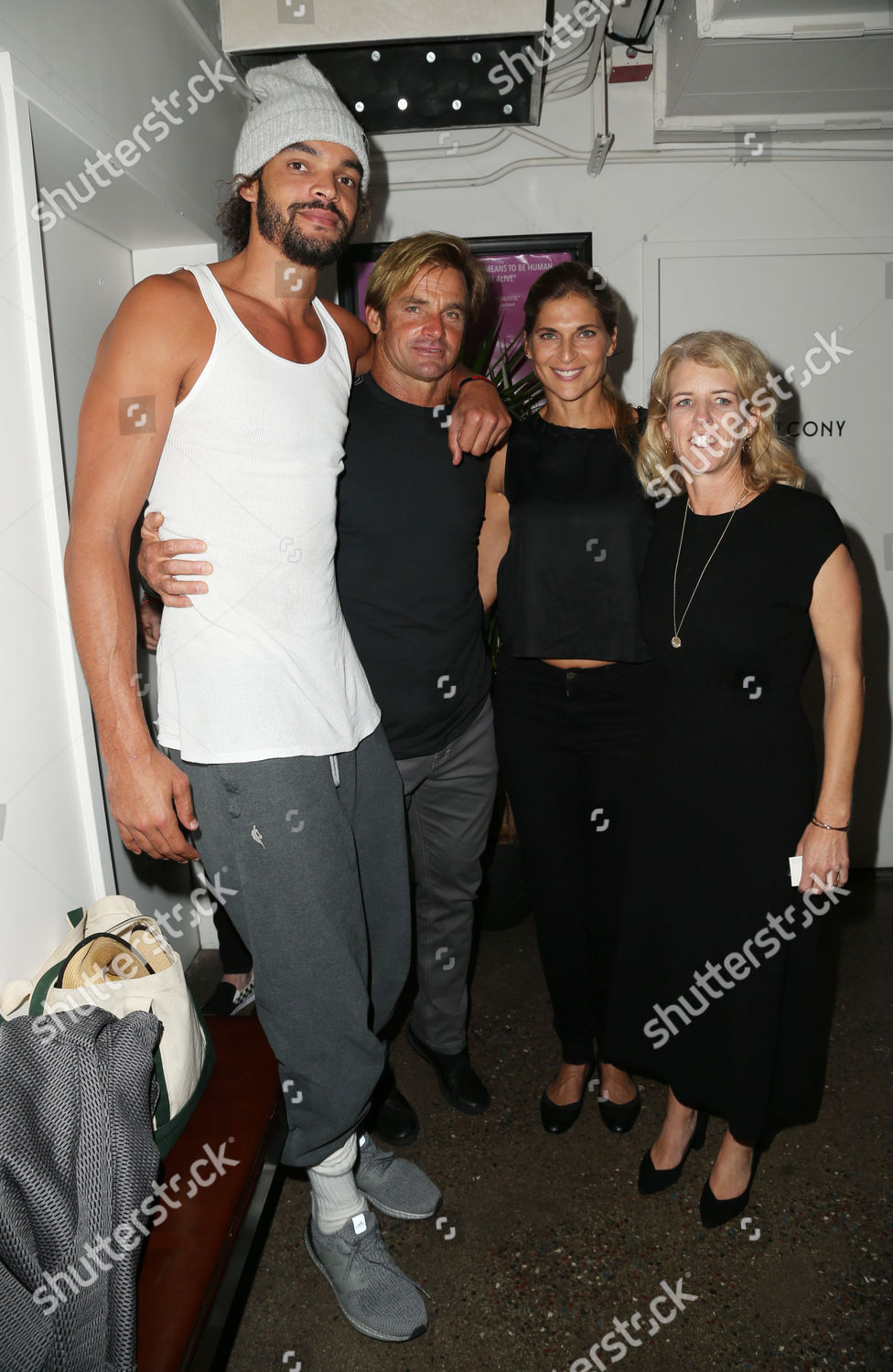 Joakim Noah Laird Hamilton Gabrielle Reece Editorial Stock Photo