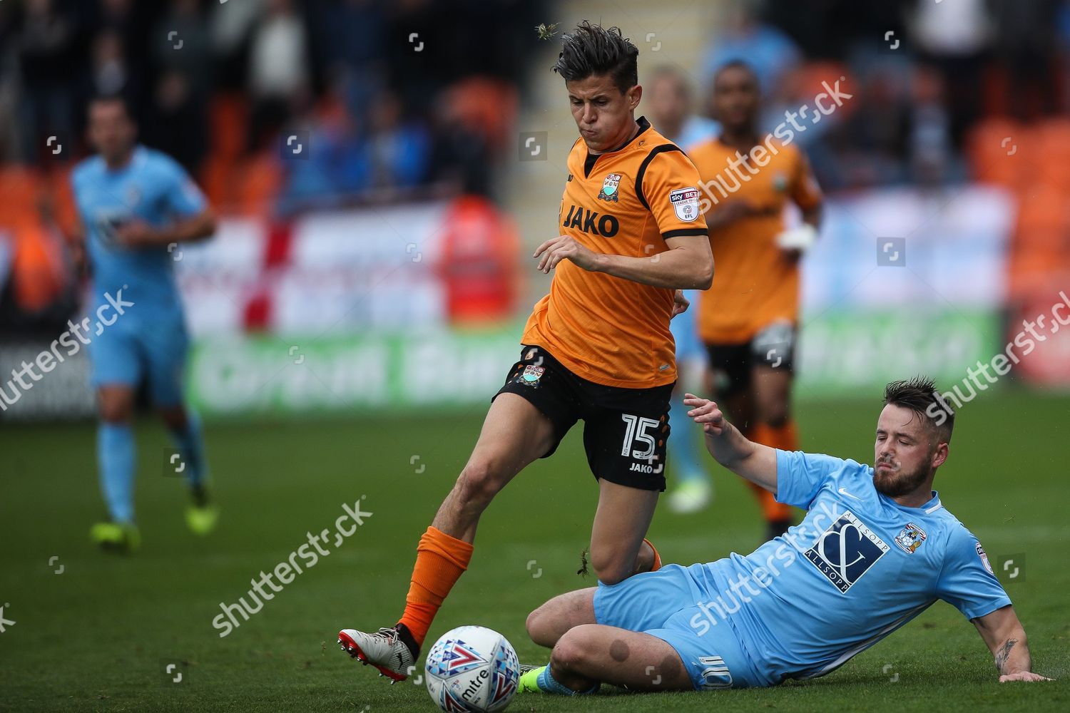 Marc Mcnulty Coventry City Performs Tackle Editorial Stock Photo ...