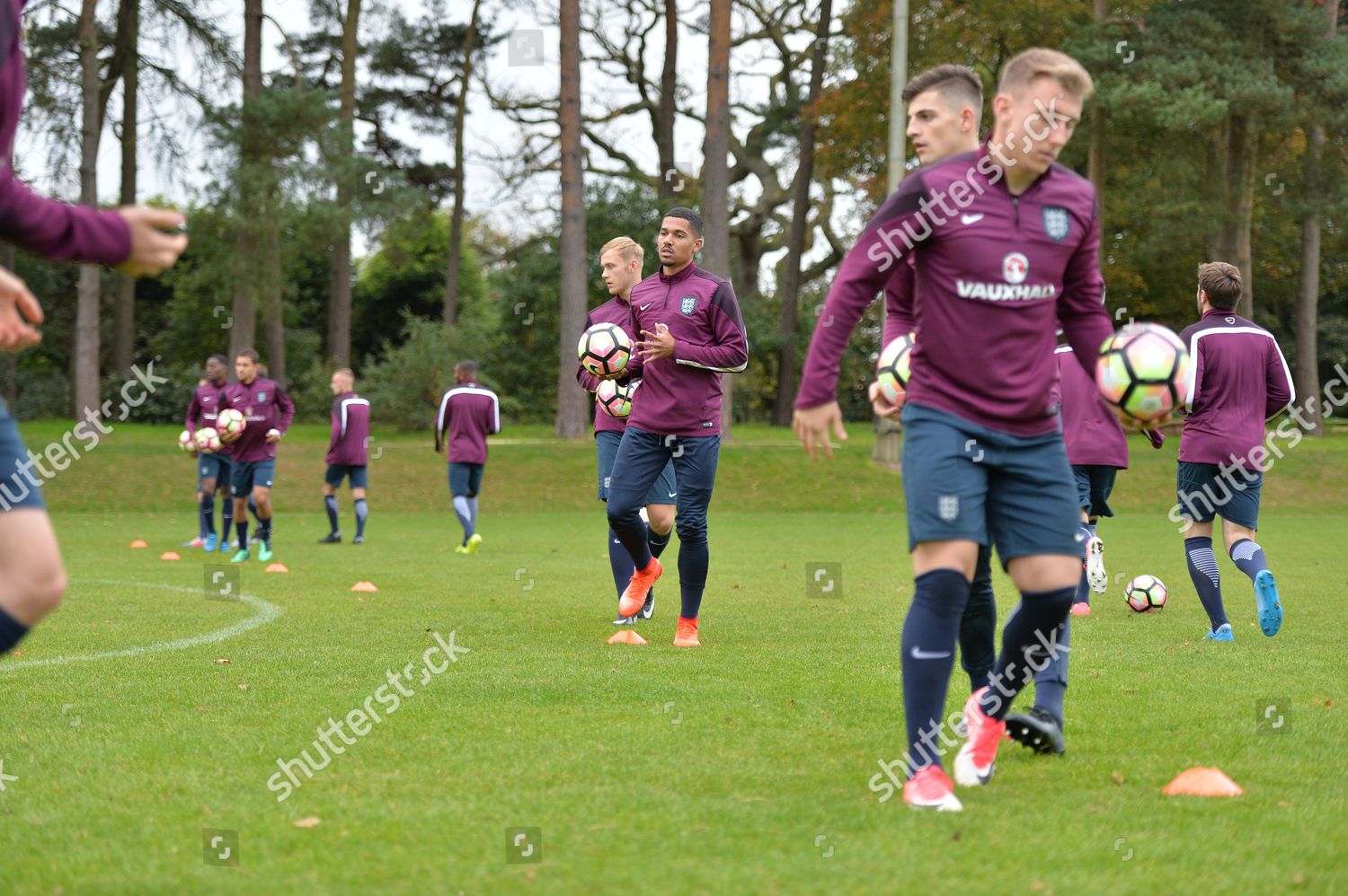 England C Training Camp Day One Lilleshall Editorial Stock Photo Stock Image Shutterstock