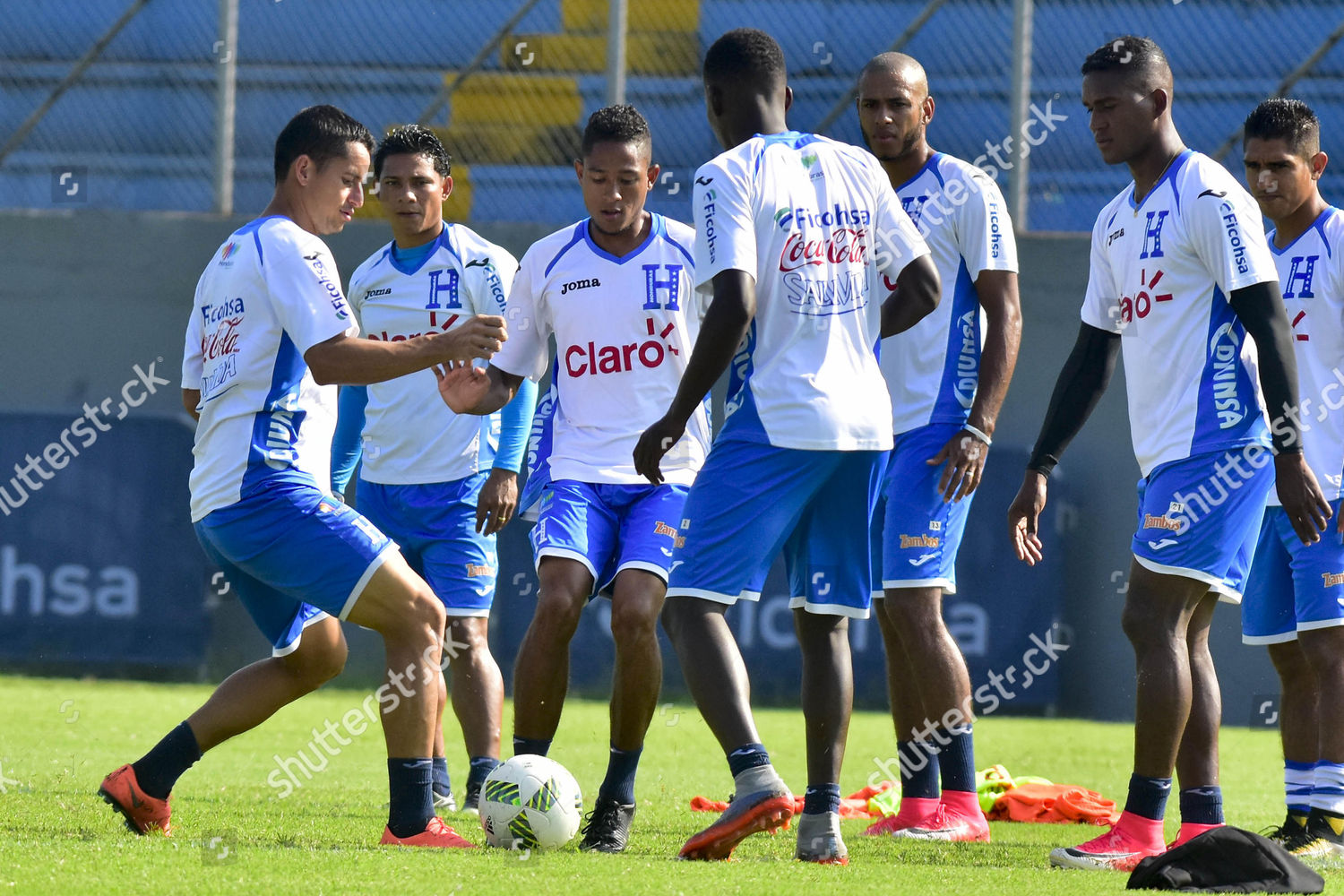 Honduras National Soccer Team Players Participate Training Editorial Stock Photo Stock Image Shutterstock