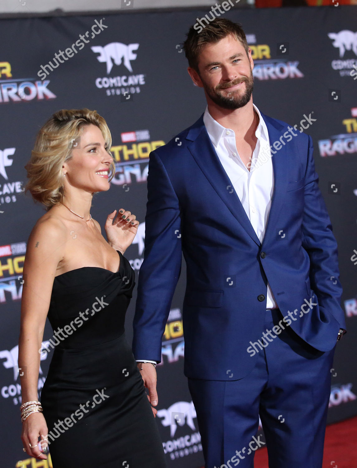 Elsa Pataky Chris Hemsworth Editorial Stock Photo - Stock Image ...