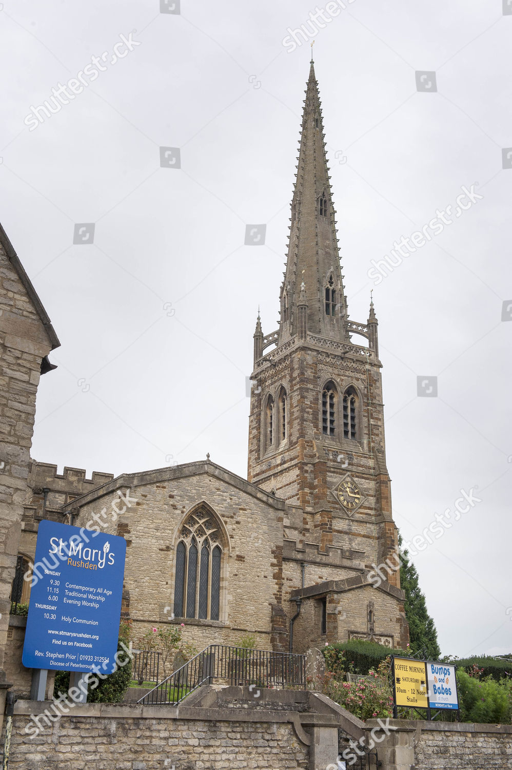 St Marys Church Rushed Church Where Reverend Editorial Stock