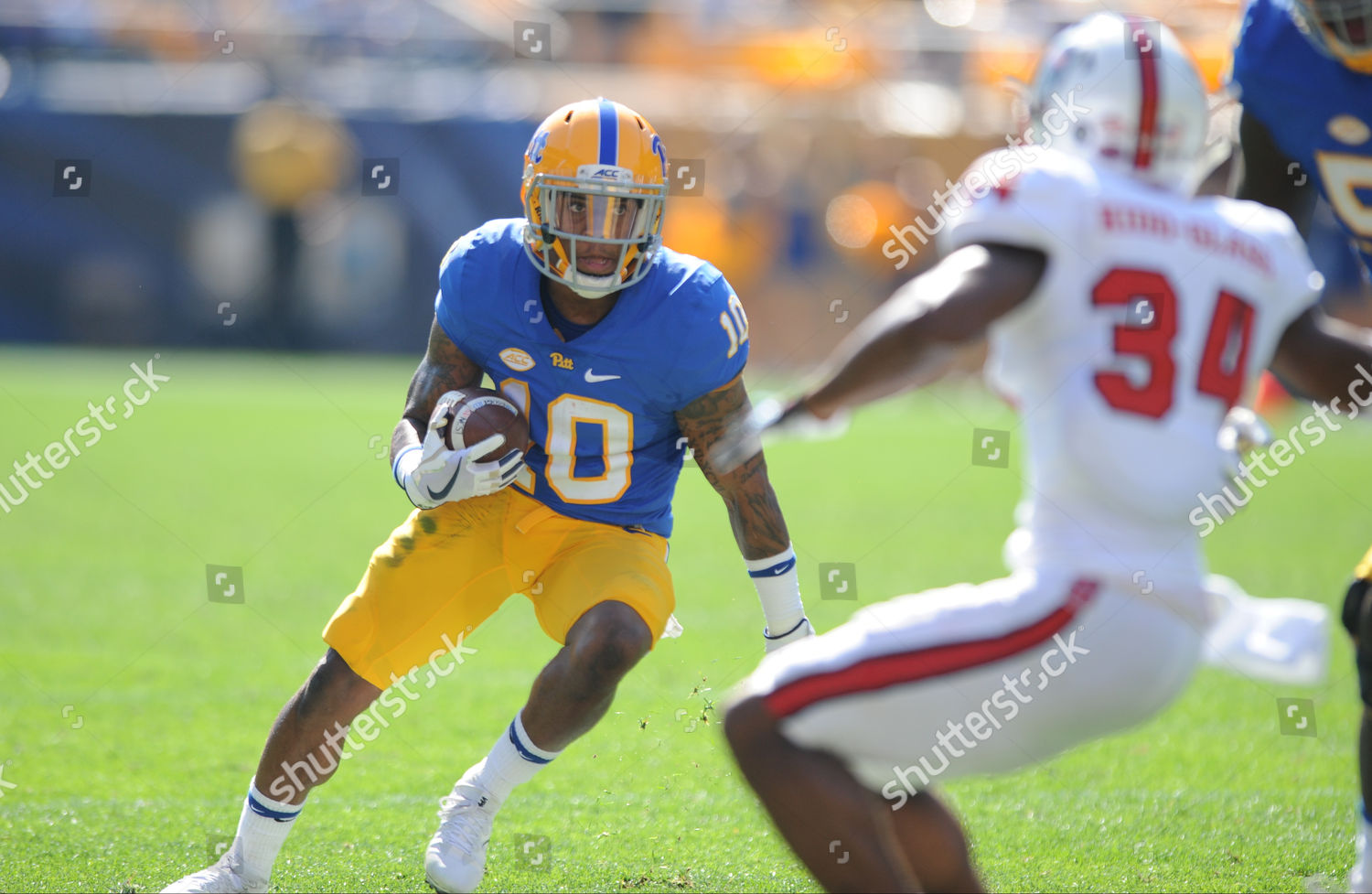 Th Quadree Henderson 10 During Pitt Editorial Stock Photo Stock Image