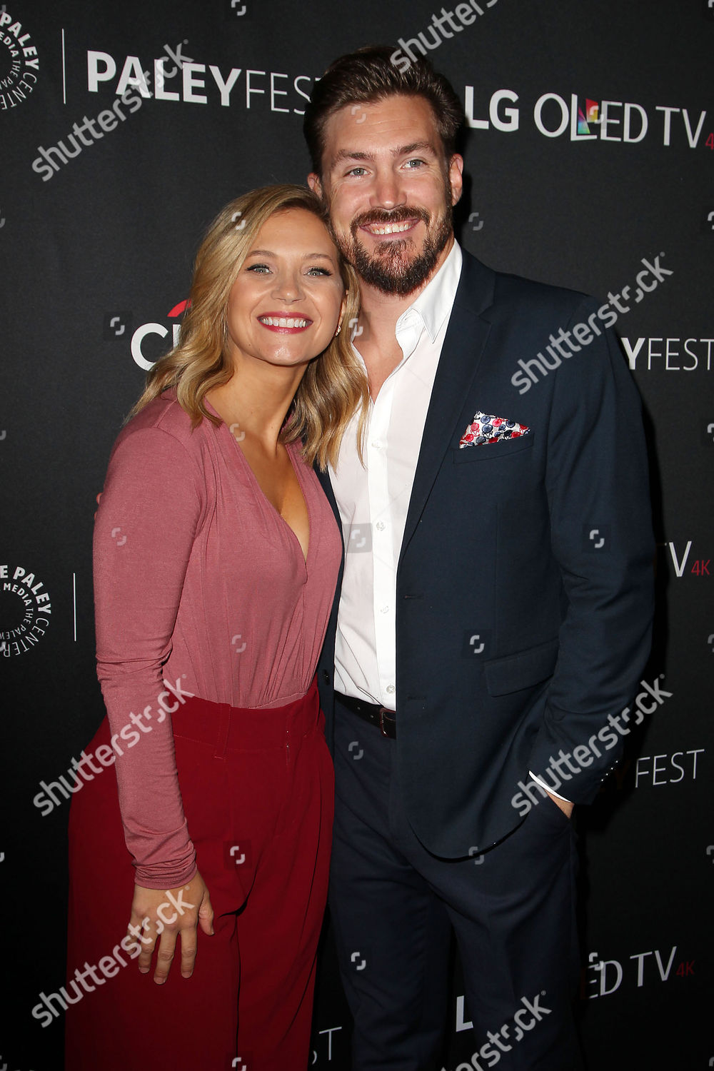 Vanessa Ray Landon Beard Husband Editorial Stock Photo - Stock Image 