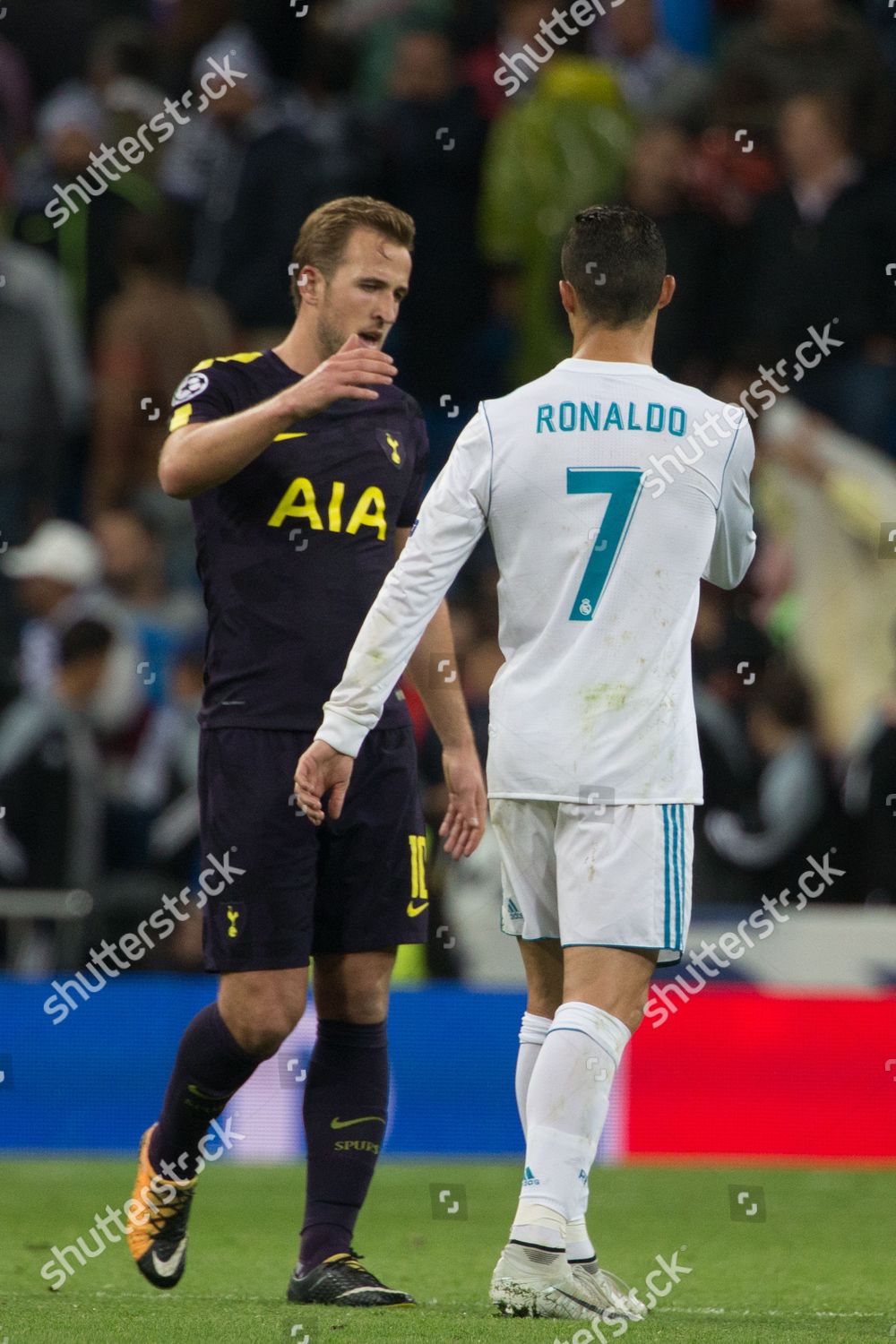 Cristiano Ronaldo Real Madrid Harry Kane Tottenham Editorial Stock Photo Stock Image Shutterstock