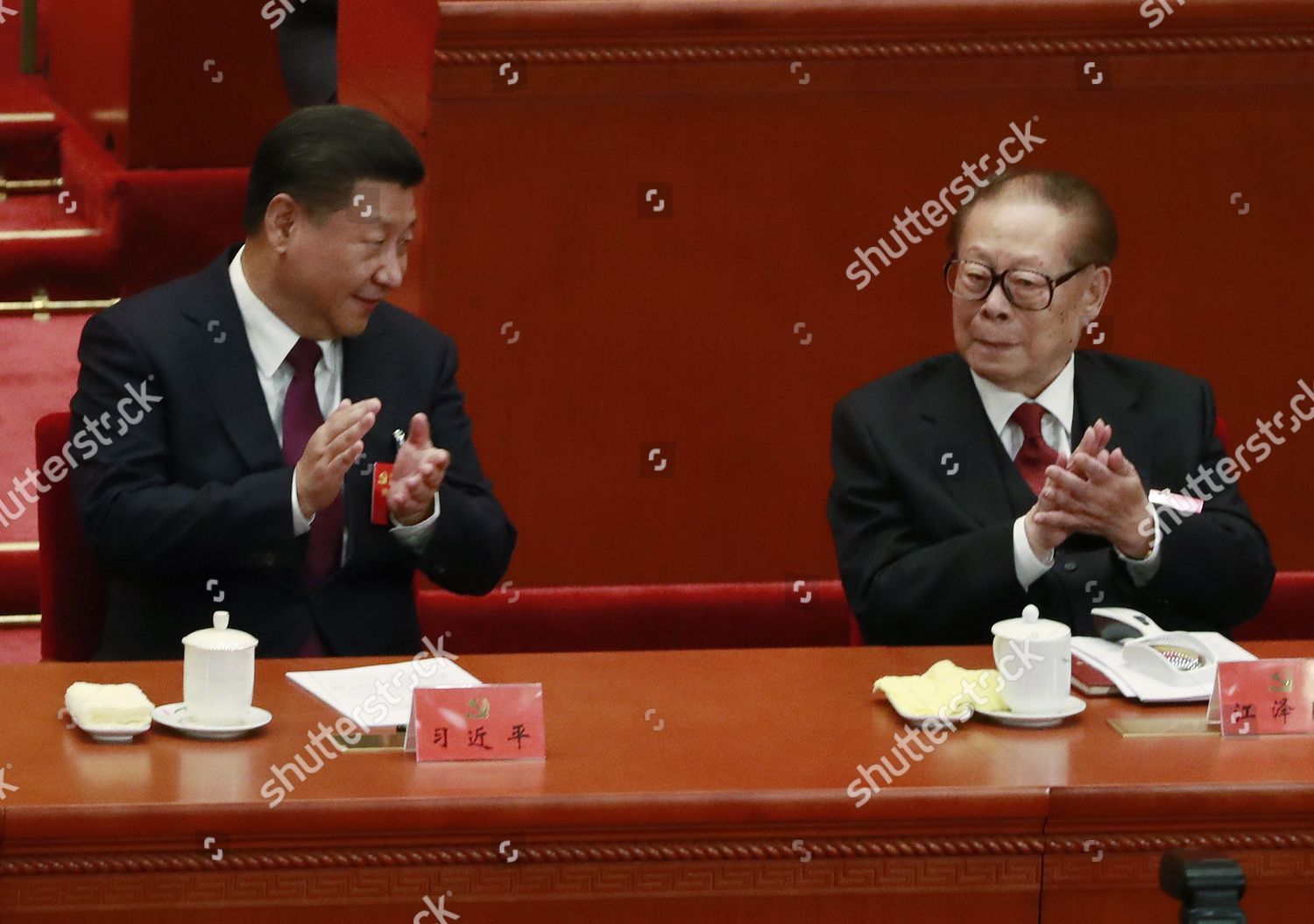 Xi Jinping Jiang Zemin Editorial Stock Photo - Stock Image | Shutterstock