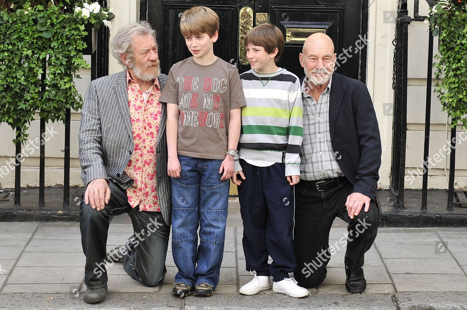 Sir Ian Mckellen Richard Linnell New Cast Editorial Stock Photo Stock Image Shutterstock