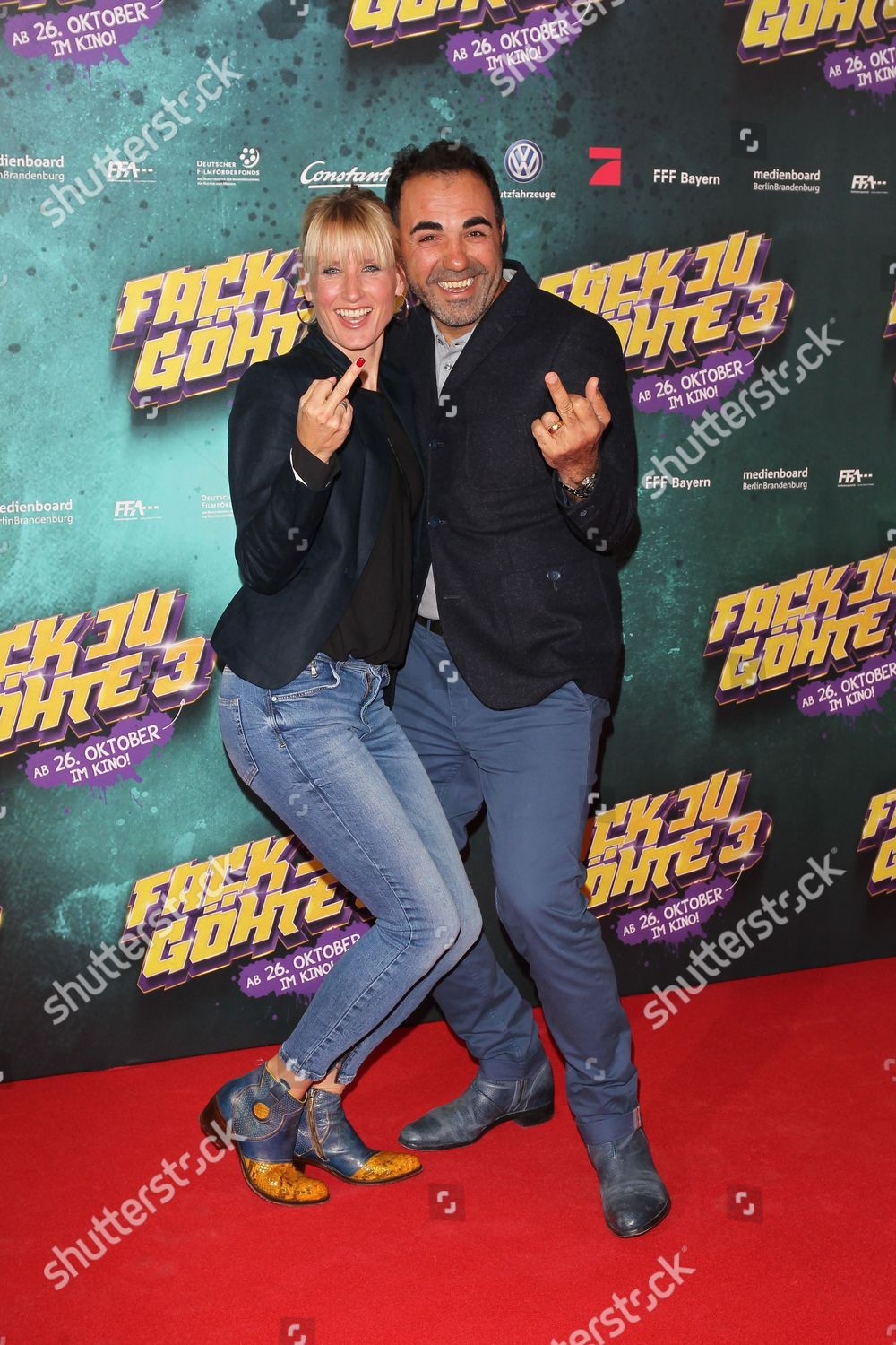 Adnan Maral Mit Ehefrau Franziska Editorial Stock Photo Stock Image