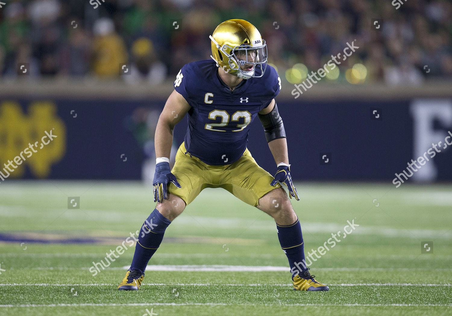 Notre Dame Linebacker Drue Tranquill 23 Editorial Stock Photo - Stock ...