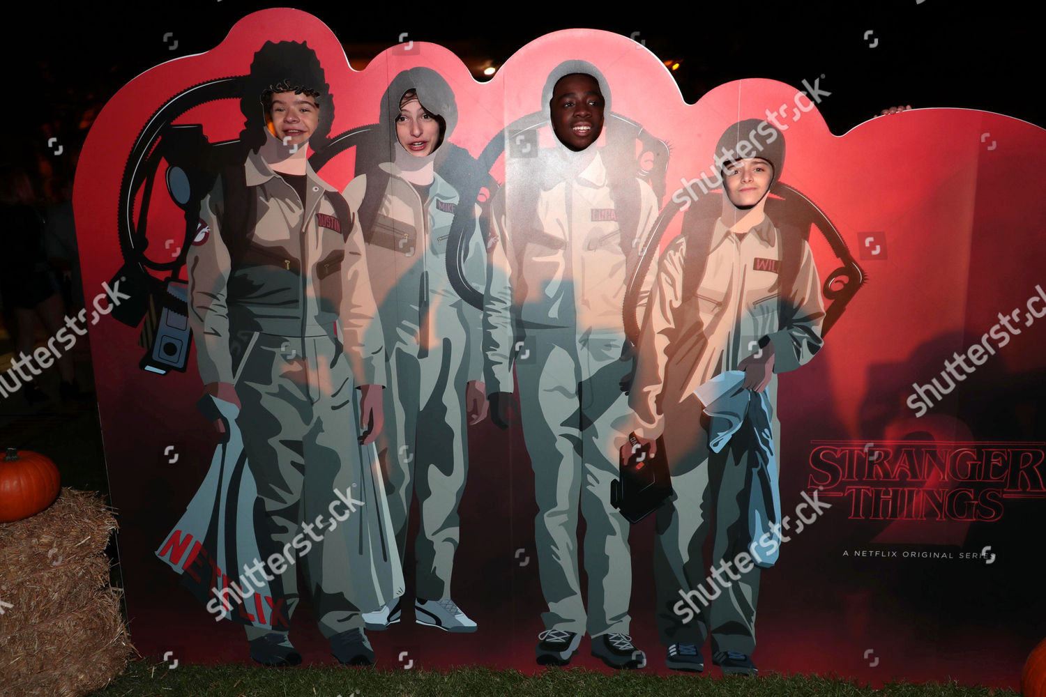 Gaten Matarazzo Finn Wolfhard Caleb Mclaughlin Editorial Stock Photo