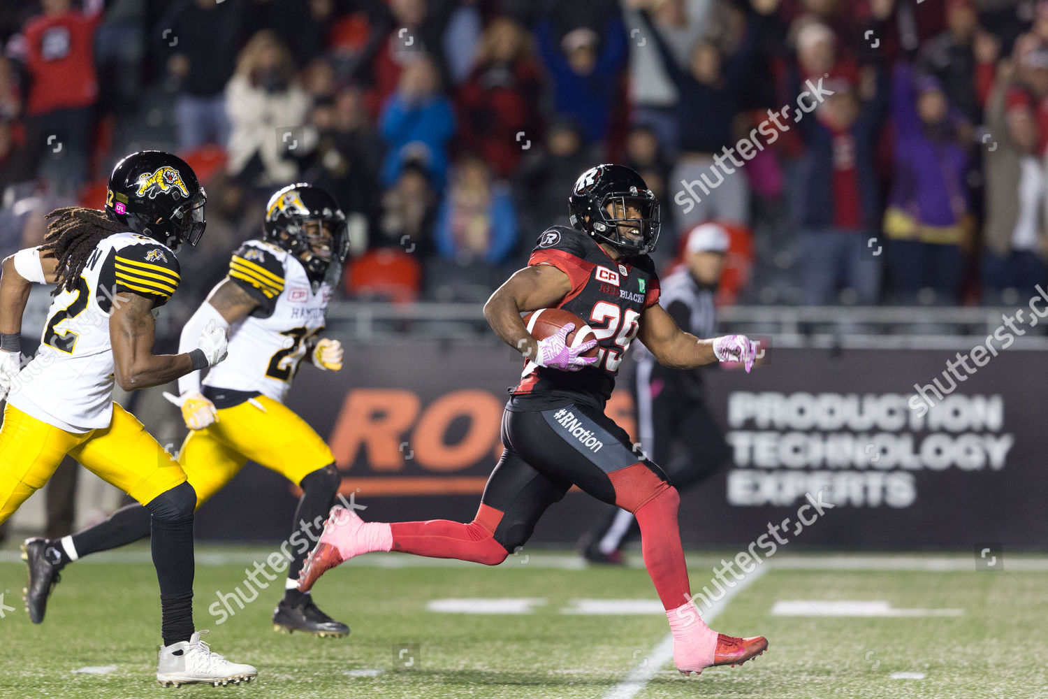 Ottawa Redblacks Running Back William Powell Editorial Stock Photo ...