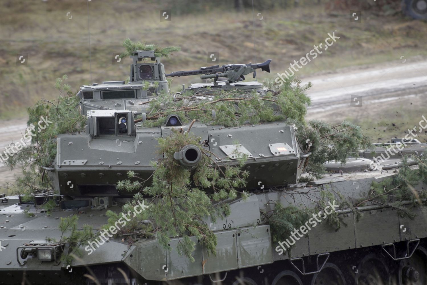 donor løgner Forlænge Spanish Army MBT Leopardo 2E during multinational Editorial Stock Photo -  Stock Image | Shutterstock