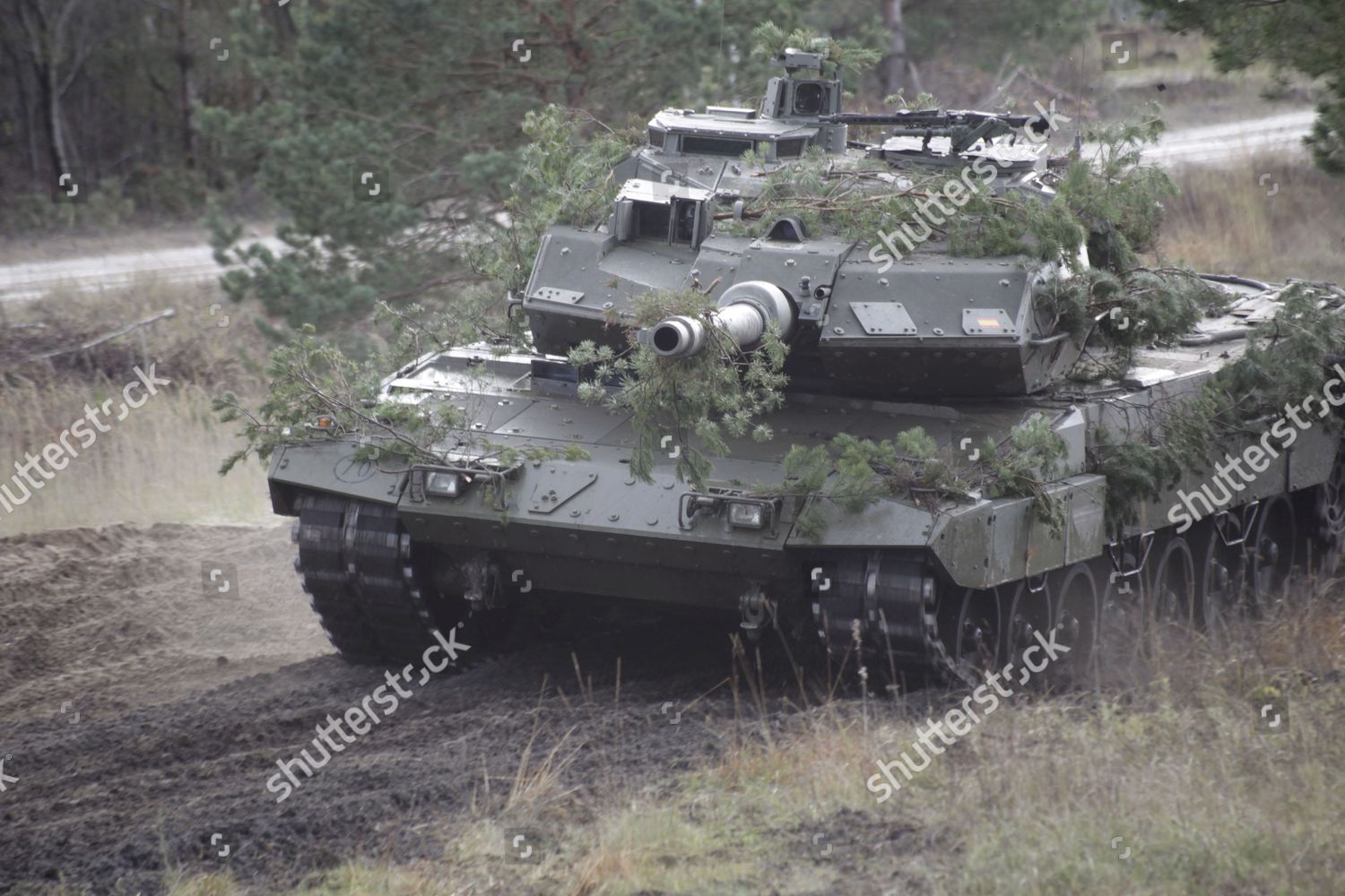 donor løgner Forlænge Spanish Army MBT Leopardo 2E during multinational Editorial Stock Photo -  Stock Image | Shutterstock